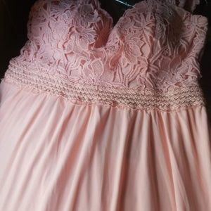 Pink new dress